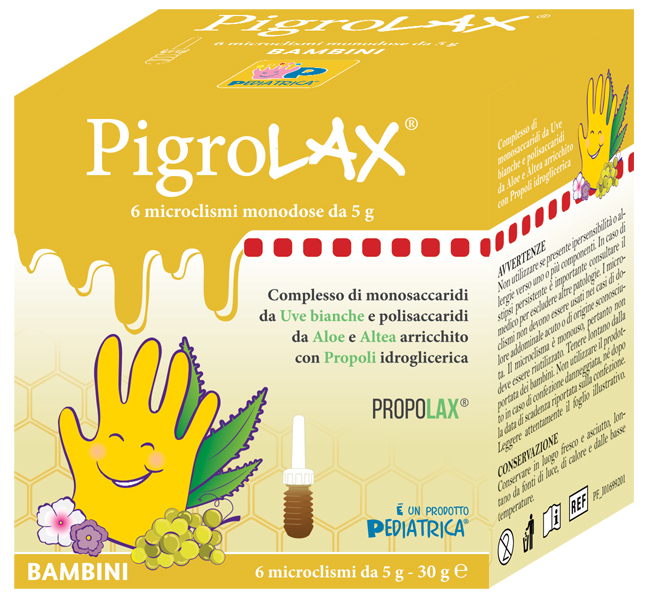 MICROCLISMA PIGROLAX BAMBINI 6 X 5 G - FarmaLucia