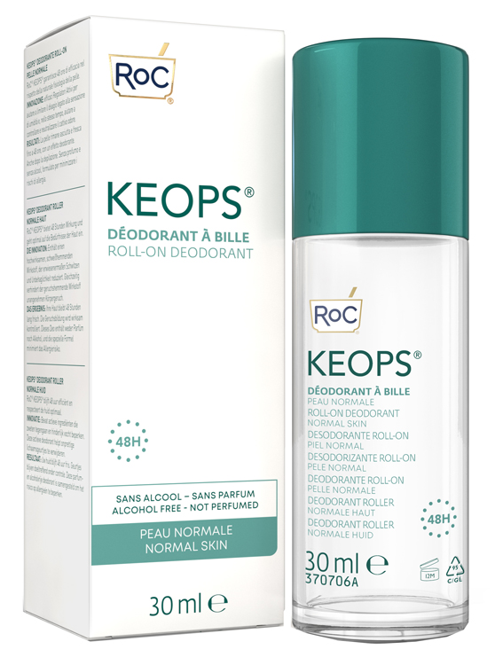 ROC KEOPS DEODORANTE ROLL-ON 48H 30 ML - FarmaLucia