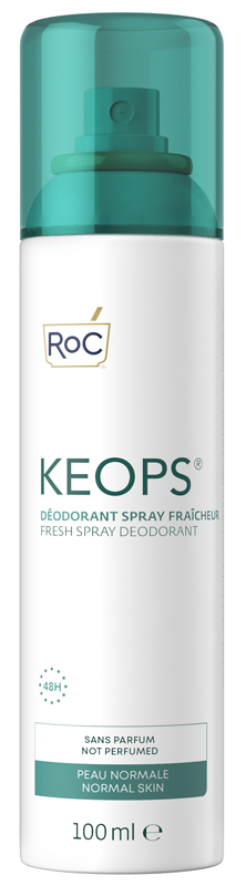 ROC KEOPS DEODORANTE SPRAY FRESCO 48H 100 ML - FarmaLucia