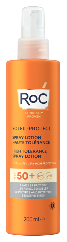 ROC LOZIONE SPRAY SOLARE CORPO SPF 50+ ELEVATA TOLLERABILITA' 200 ML - FarmaLucia