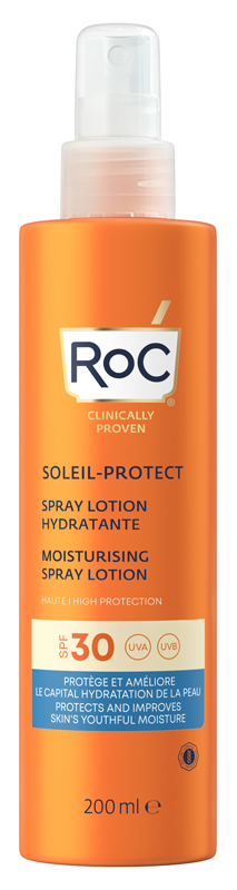 ROC LOZIONE SPRAY SOLARE CORPO SPF 30 IDRATANTE 200 ML - FarmaLucia