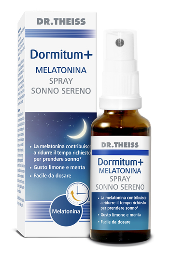 THEISS DORMITUM + MELATONINA SPRAY SONNO SERENO 30 ML - FarmaLucia