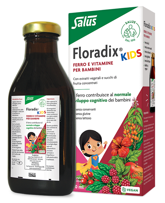 FLORADIX KIDS 250 ML - FarmaLucia