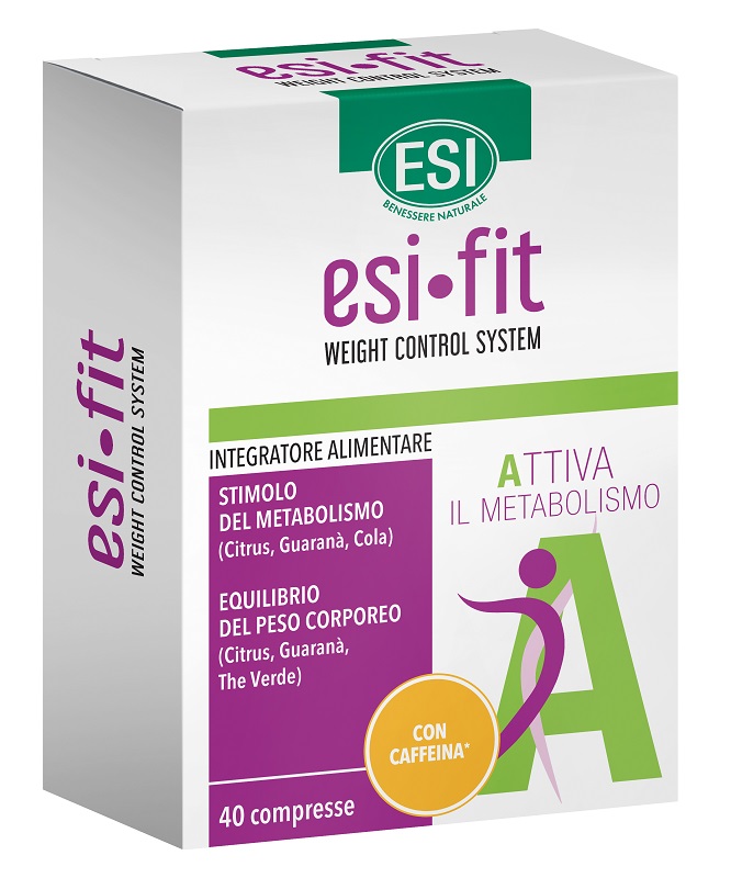 ESI FIT ATTIVA CON CAFFEINA 40 COMPRESSE - FarmaLucia