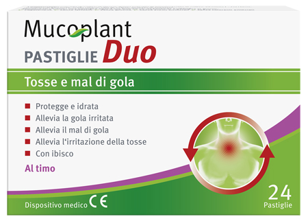 THEISS MUCOPLANT 24 PASTIGLIE DUO TIMO - FarmaLucia