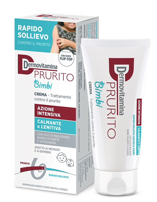 DERMOVITAMINA PRURITO BIMBI CREMA AZIONE INTENSIVA CALMANTE E LENITIVA 30 ML - FarmaLucia