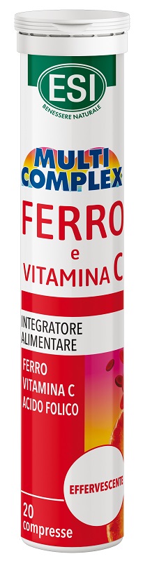 ESI MULTICOMPLEX FERRO VITAMINA C 20 COMPRESSE EFFERVESCENTI - FarmaLucia