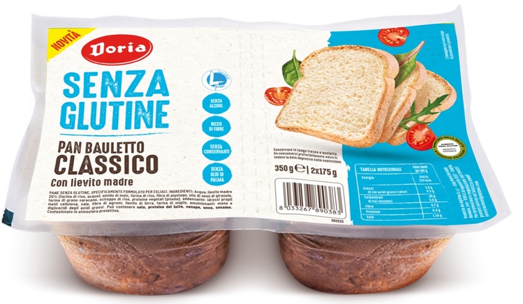 DORIA PAN BAULETTO CLASSICO 2X175 G - FarmaLucia