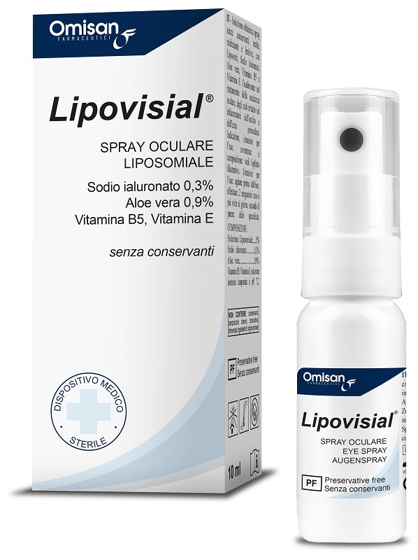 SPRAY OCULARE LIPOSOMIALE LIPOVISIAL 10 ML - FarmaLucia
