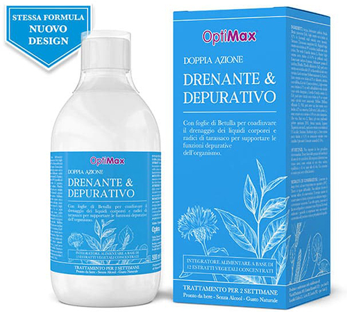 OPTIMAX DRENANTE DEPURATIVO 500 ML - FarmaLucia