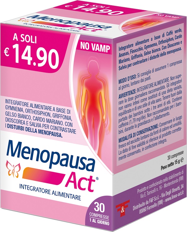 MENOPAUSA ACT 30 COMPRESSE - FarmaLucia