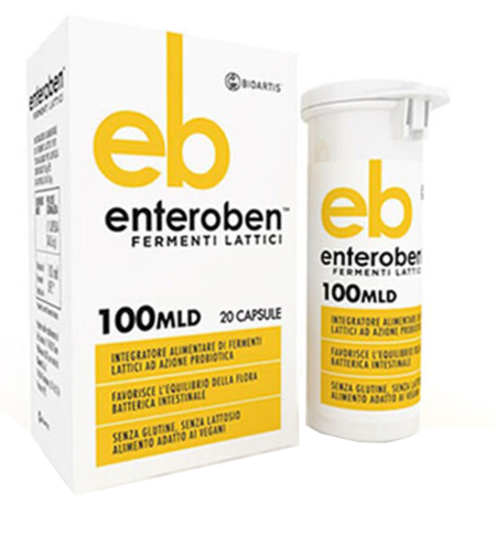 ENTEROBEN 100MLD 20 CAPSULE VEGETALI - FarmaLucia