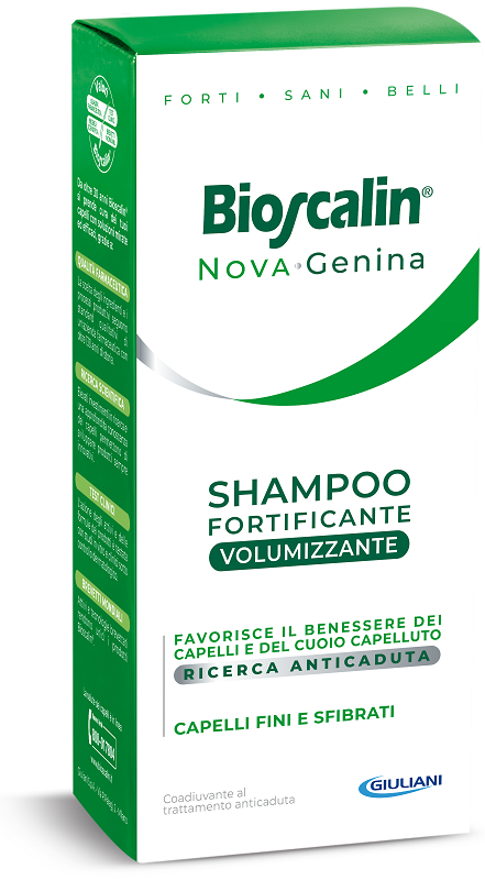BIOSCALIN NOVA GENINA SHAMPOO FORTIFICANTE VOLUMIZZANTE 200 ML - FarmaLucia