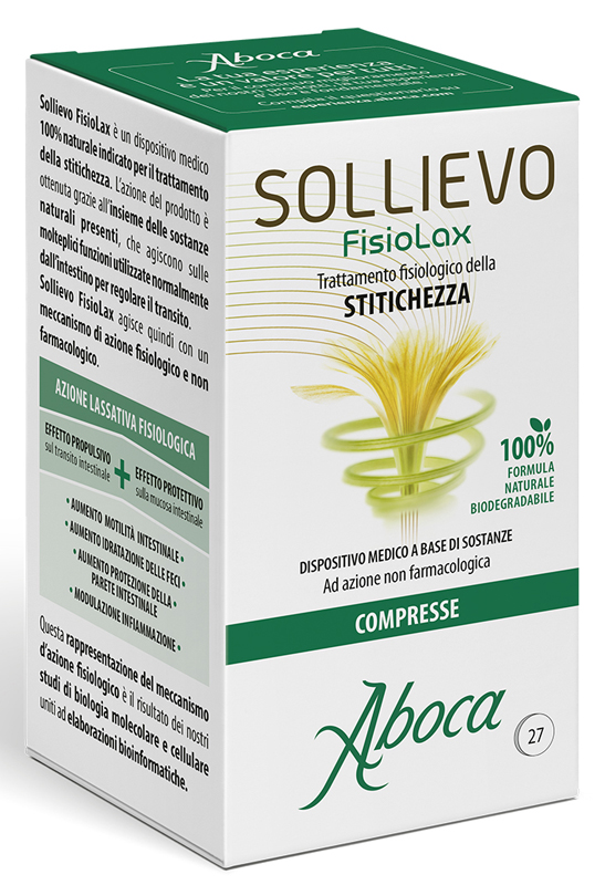 SOLLIEVO FISIOLAX 27 COMPRESSE - FarmaLucia