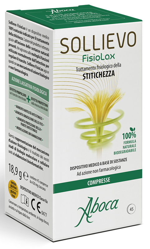 SOLLIEVO FISIOLAX 45 COMPRESSE - FarmaLucia