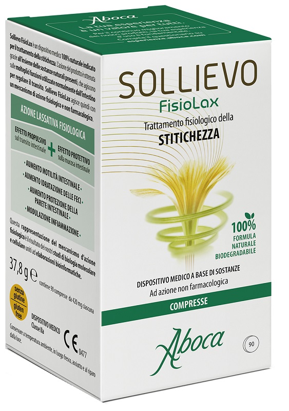 SOLLIEVO FISIOLAX 90 COMPRESSE - FarmaLucia