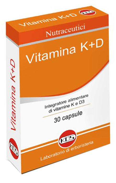 VITAMINA K+D VEGETALE 30 CAPSULE - FarmaLucia