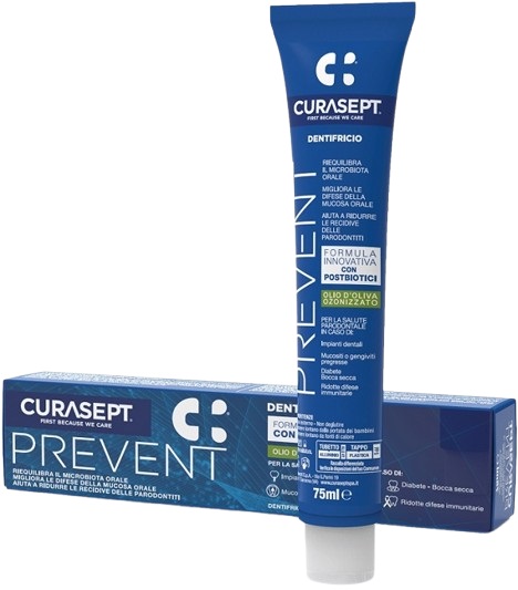 CURASEPT PREVENT DENTIFRICIO 75 ML - FarmaLucia