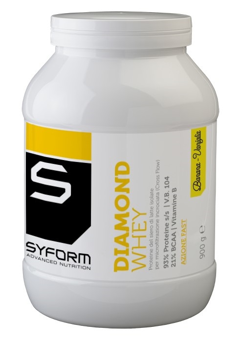 DIAMOND WHEY BANANA/VANIGLIA POLVERE 900 G - FarmaLucia