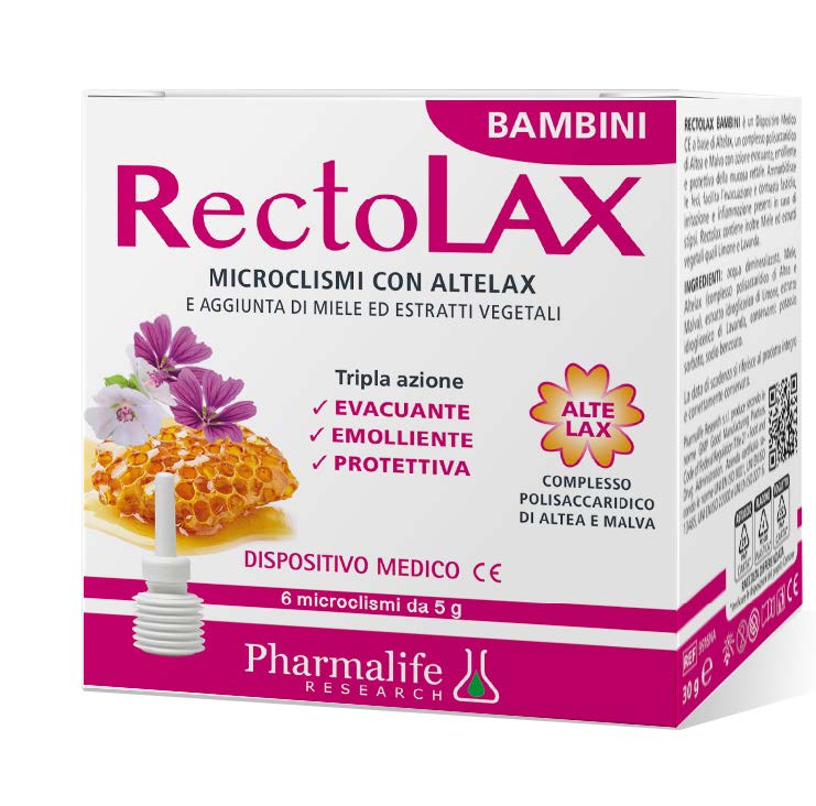 RECTOLAX BAMBINI MICROCLISMI 6 PEZZI DA 5 G - FarmaLucia