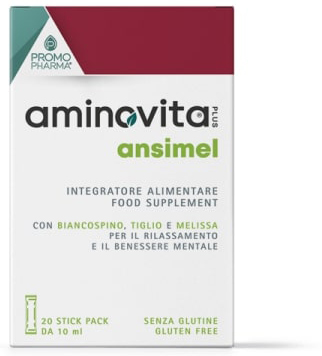 AMINOVITA PLUS ANSIMEL 20 STICK PACK - FarmaLucia