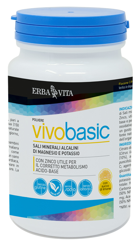 VIVOBASIC POLVERE CON SUCCO DI LIMONE 200 G - FarmaLucia
