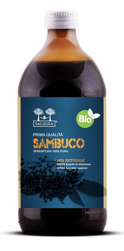 SALUGEA SUCCO SAMBUCO BIO 500 ML - FarmaLucia