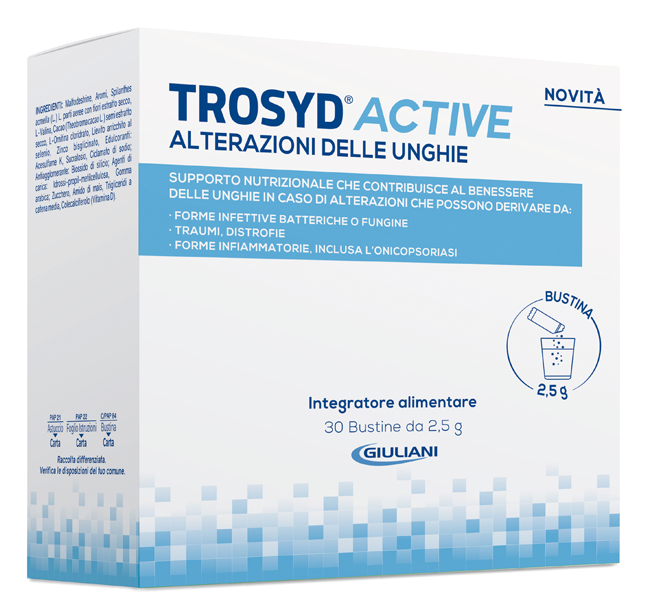 TROSYD ACTIVE ALTERAZIONI UNGHIE 30 BUSTINE - FarmaLucia