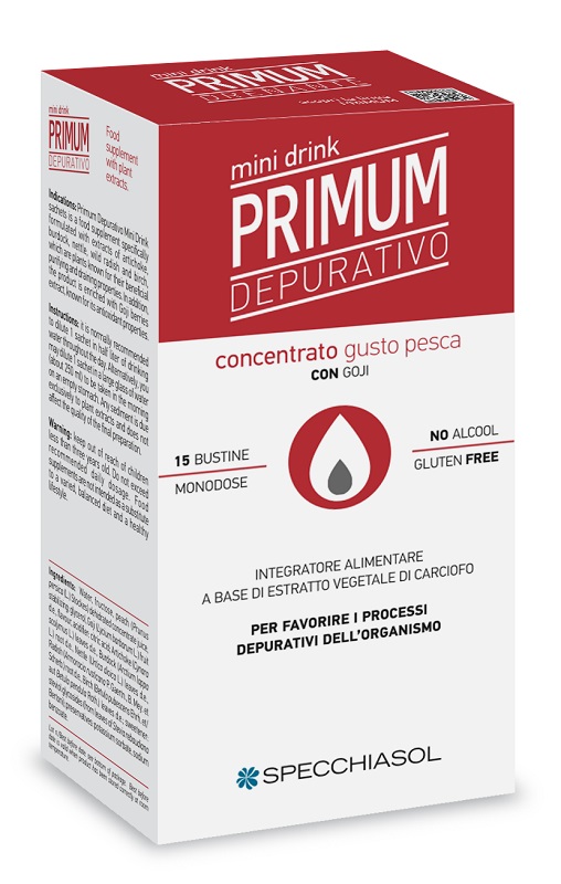 PRIMUM DEPURATIVO MINIDRINK PESCA 15 STICK DA 10 ML - FarmaLucia