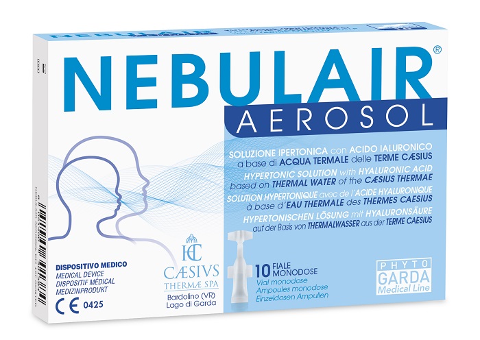 NEBULAIR AEROSOL SOLUZIONE IPERTONICA 10 FIALE MONODOSE 3 ML ACQTERM - FarmaLucia