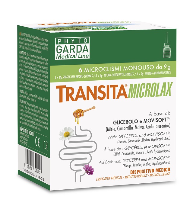 TRANSITA MICROLAX ADULTI 6 MICROCLISMI DA 9 G - FarmaLucia