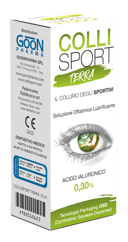 COLLISPORT TERRA SOLUZIONE OFTALMICA LUBRIFICANTE 10 ML - FarmaLucia