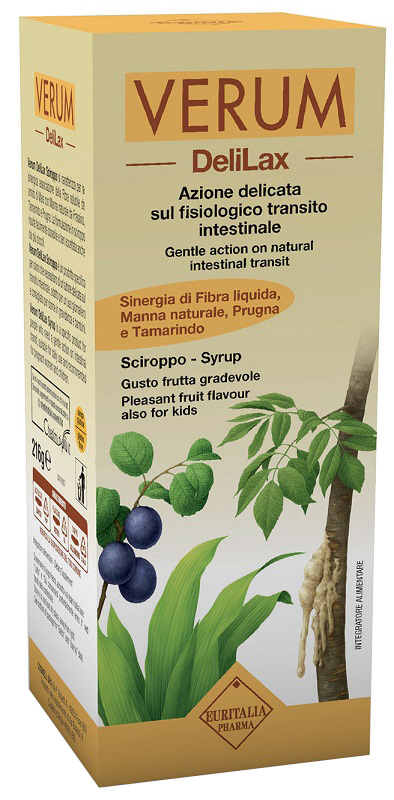 VERUM DELILAX SCIROPPO 216 G - FarmaLucia