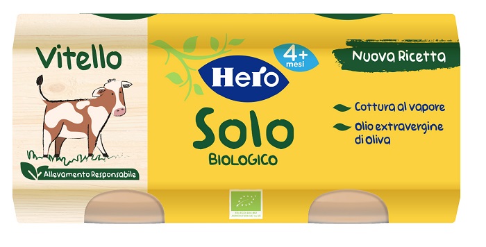 HERO BABY SOLO OMOGENEIZZATO VITELLO 2X80 G - FarmaLucia