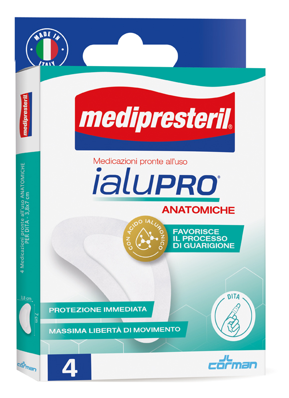 MEDIPRESTERIL IALUPRO DITA 3,8X7 CM 4 PEZZI - FarmaLucia