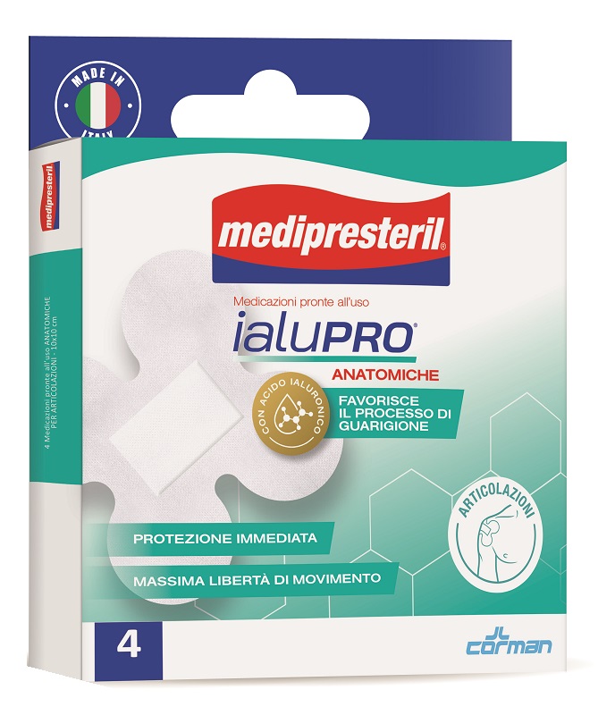 MEDIPRESTERIL IALUPRO ARTICOLAZIONI 10X10 CM 4 PEZZI - FarmaLucia