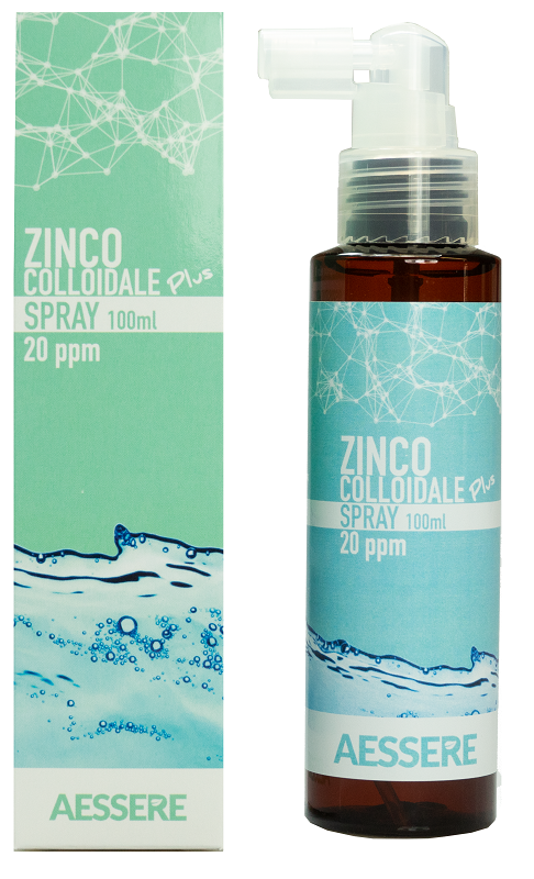 ZINCO COLLOIDALE PLUS SPRAY 20 PPM 100 ML - FarmaLucia