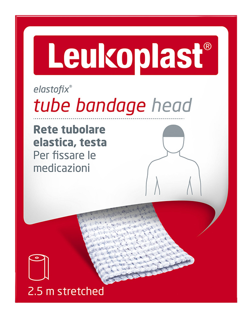 BENDA RETE ELASTOFIX LEUKOPLAST TESTA 2,50 M - FarmaLucia