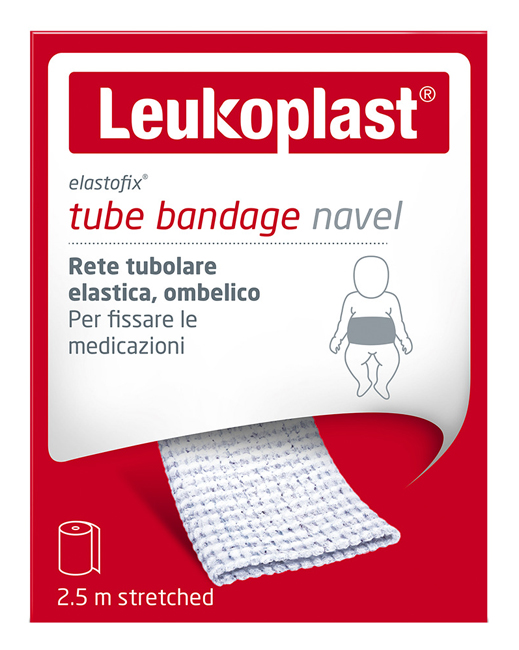 BENDA RETE ELASTOFIX LEUKOPLAST OMBELICO 2,50 M - FarmaLucia