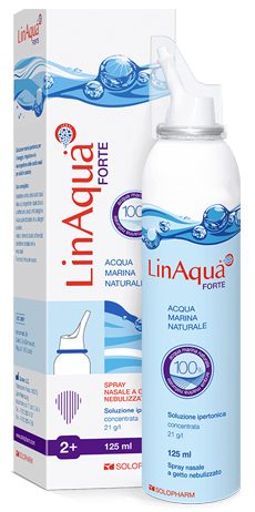 SOLUZIONE SPRAY IPERTONICA NASALE LINAQUA FORTE 125 ML - FarmaLucia