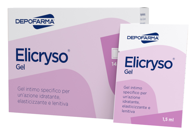 ELICRYSO GEL INTIMO IDRATANTE ELASTICIZZANTE E LENITIVO 14 BUSTINE DA 1,5 ML - FarmaLucia
