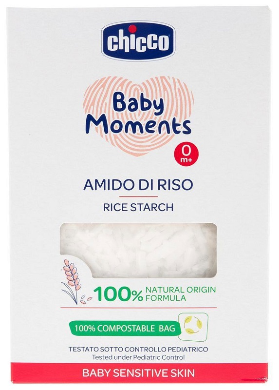 CHICCO BABY MOMENTS AMIDO DI RISO SENS 250 G - FarmaLucia