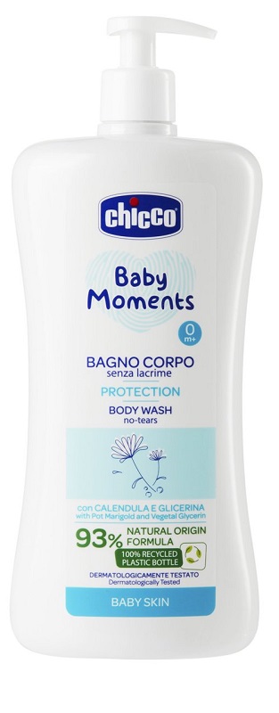 CHICCO BABY MOMENTS BAGNO CORPO SENZA LACRIME PROTECTION 750 ML - FarmaLucia