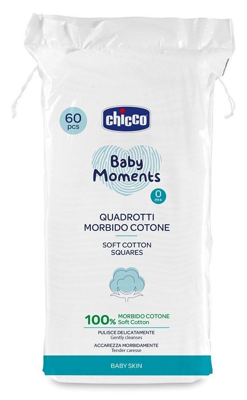 CHICCO BABY MOMENTS QUADROTTI 60 PEZZI - FarmaLucia