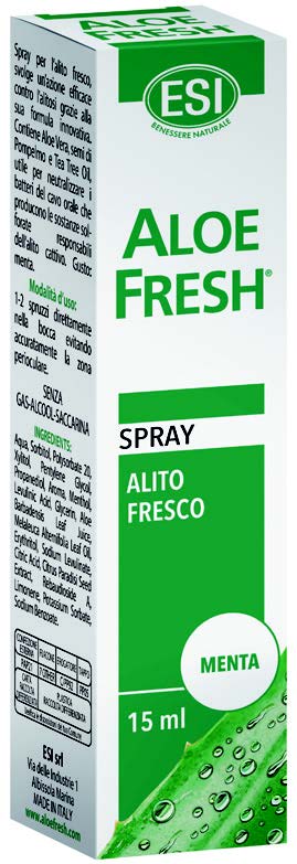 ESI ALOE FRESH SPRAY ALITO MENTA FORTE 15 ML - FarmaLucia