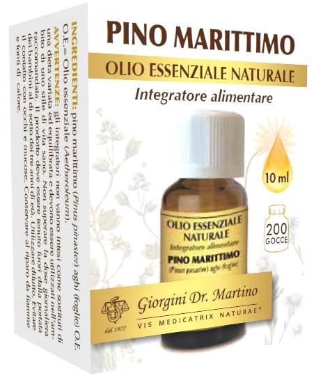 PINO MARITTIMO OLIO ESSENZIALE NATURALE 10 ML - FarmaLucia