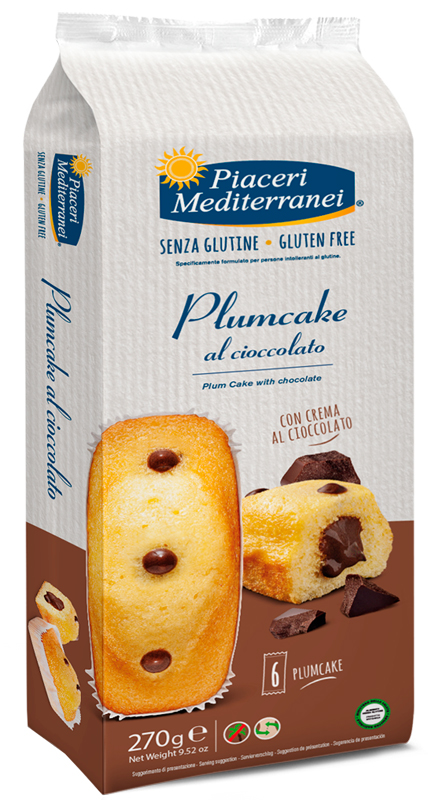 PIACERI MEDITERRANEI PLUMCAKE CIOCCOLATO - FarmaLucia