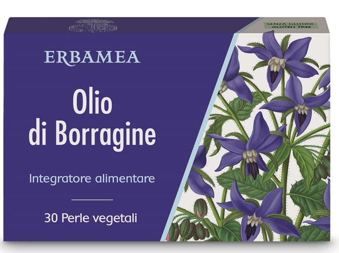 OLIO DI BORRAGINE 30 PERLE VEGETALI - FarmaLucia