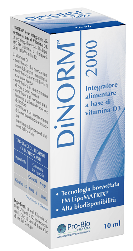 DINORM 2000 GOCCE 10 ML - FarmaLucia