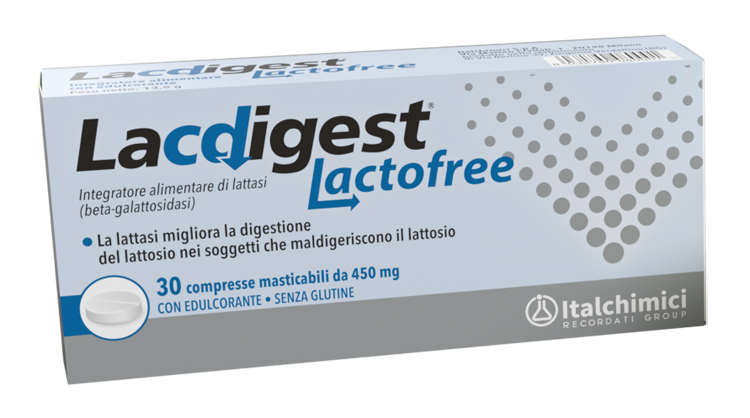LACDIGEST LACTOFREE 30 COMPRESSE MASTICABILI - FarmaLucia